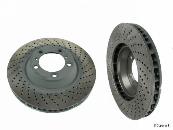 Porsche Brake Disc Rotor Front Right  Sebro Coated