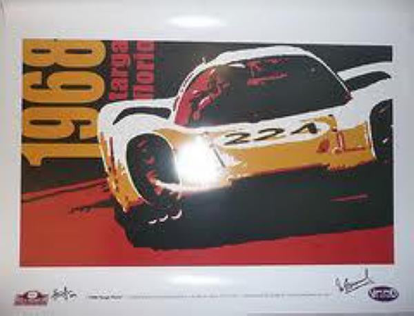 Elford 68 Targa Poster