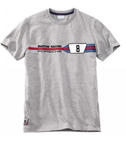 Porsche T-Shirt Martini Racing Grey XL