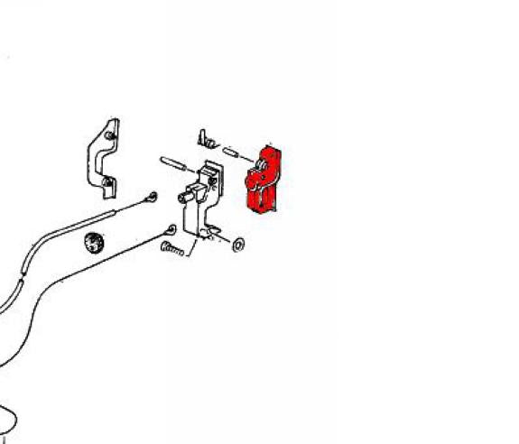 Porsche Hood Release Handle