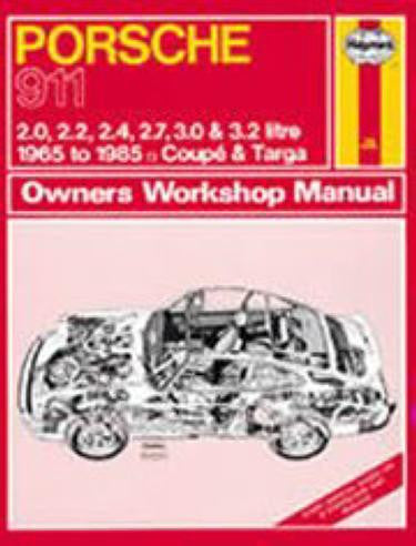 Haynes Porsche 911 Repair Manual