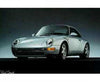 Porsche Poster - Silver 993