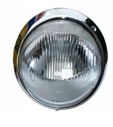 Porsche H4 H-4 Chrome Headlight Assembly