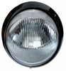 Porsche H4 H-4 Black Headlight Assembly