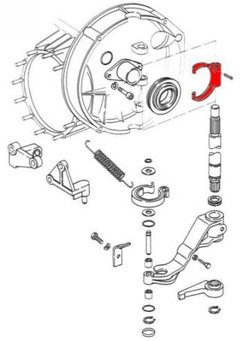 Porsche Clutch Release Fork